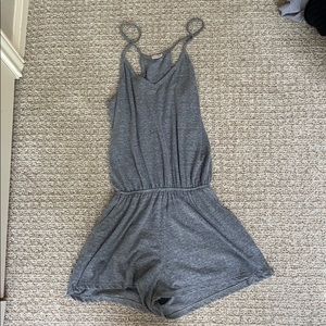 grey romper